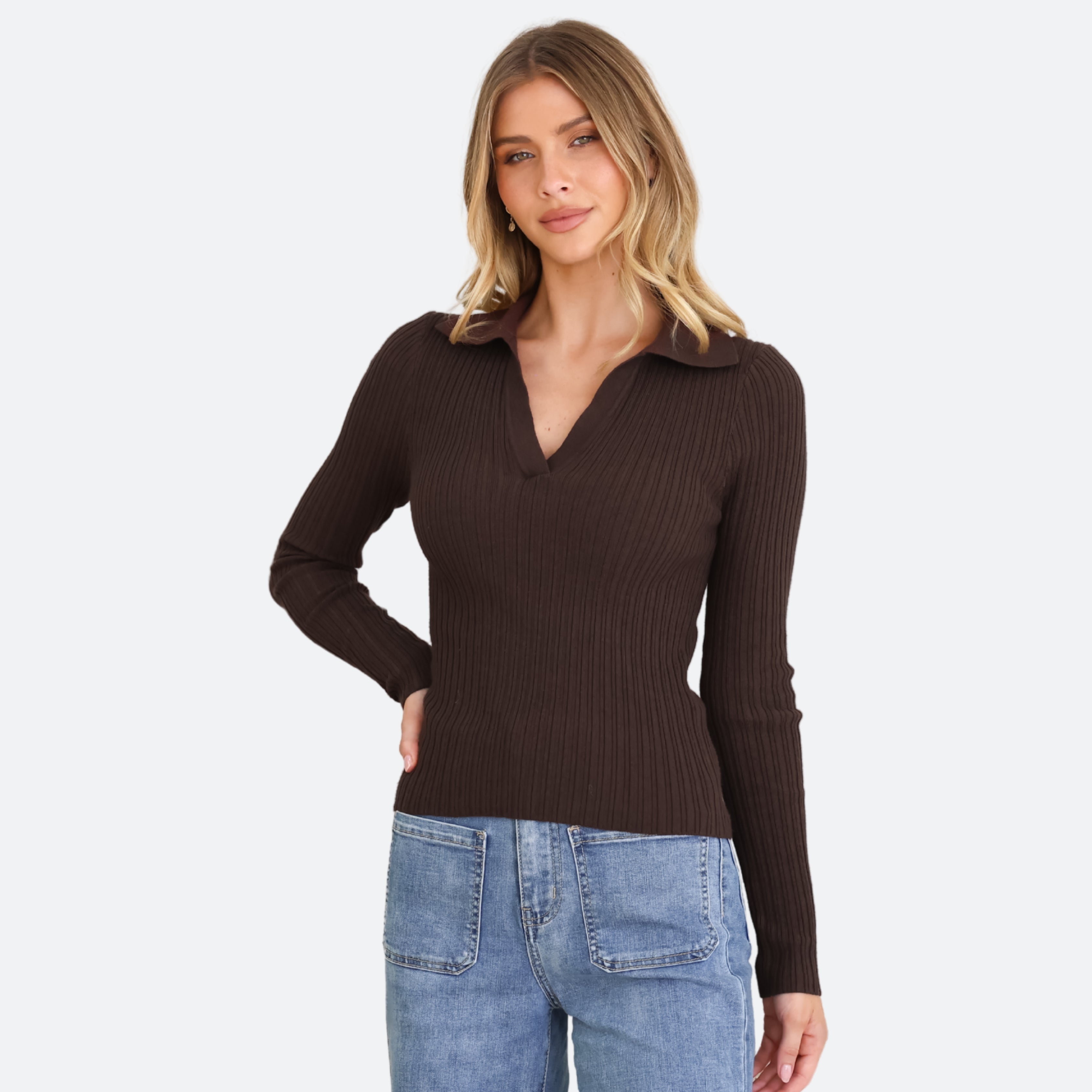 Salty Crush | Australian Women's Fashion | Knit Tops | Yellow Knit Top