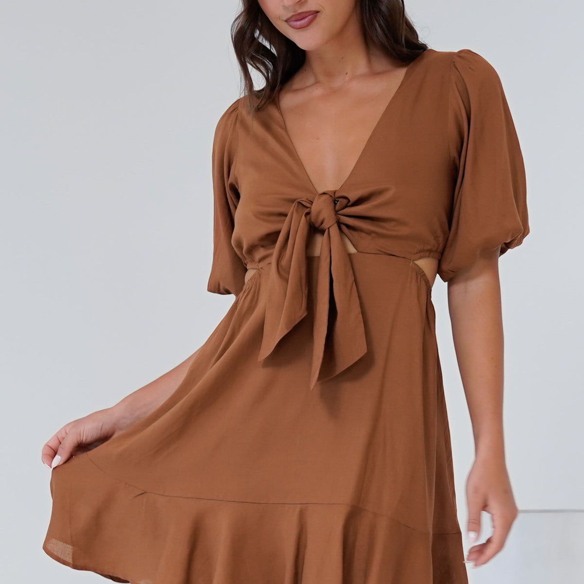 A-Line Dresses: Awanda Mini Dress