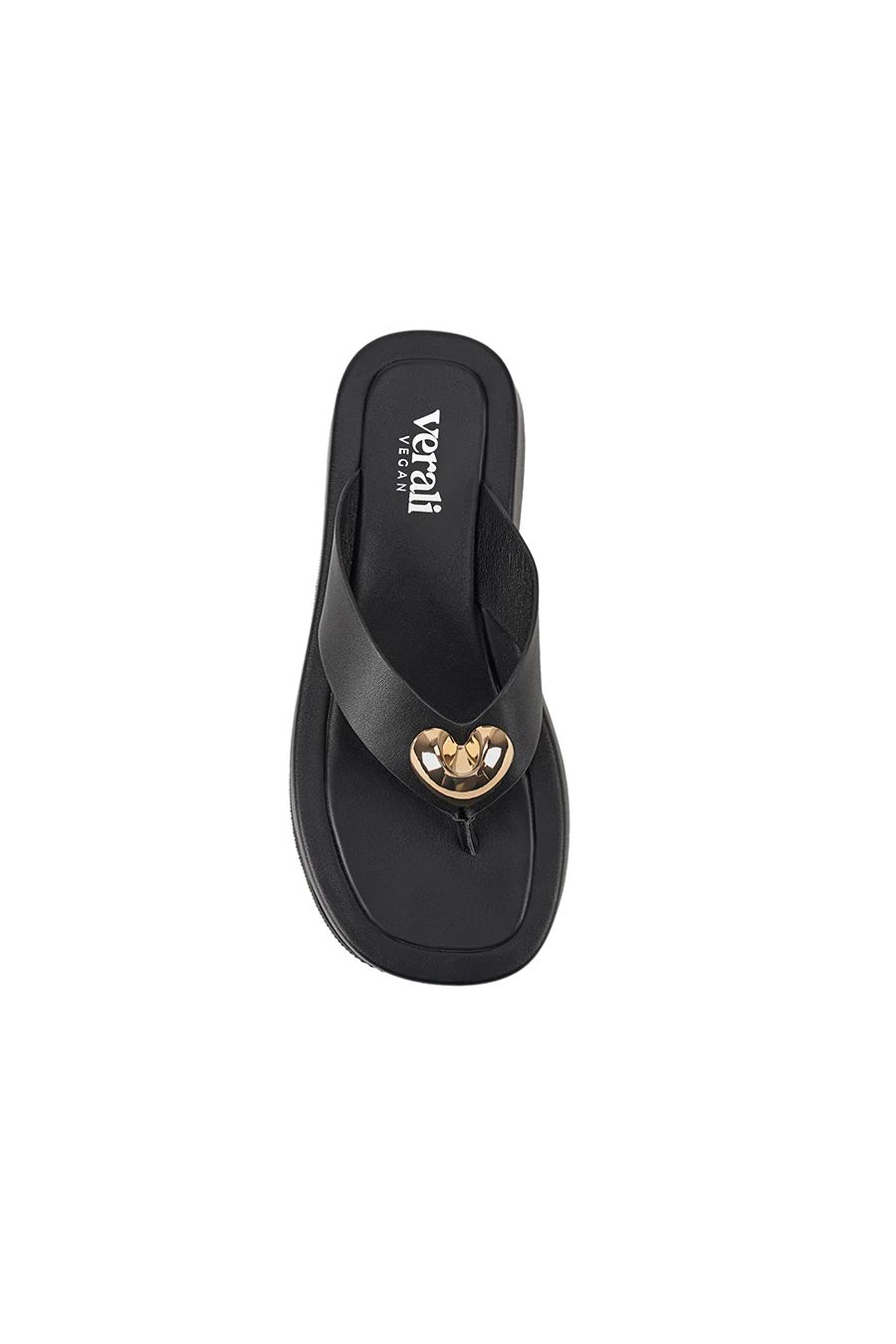 Bosley Platform Thongs - Black