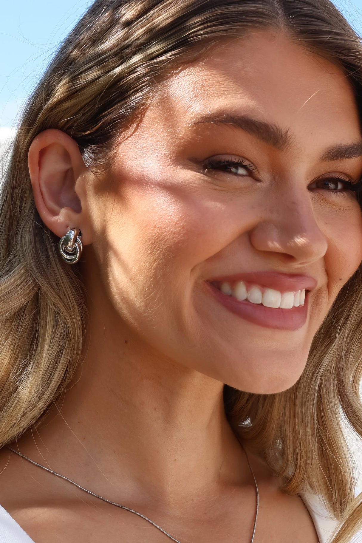 Zana Earrings - Silver