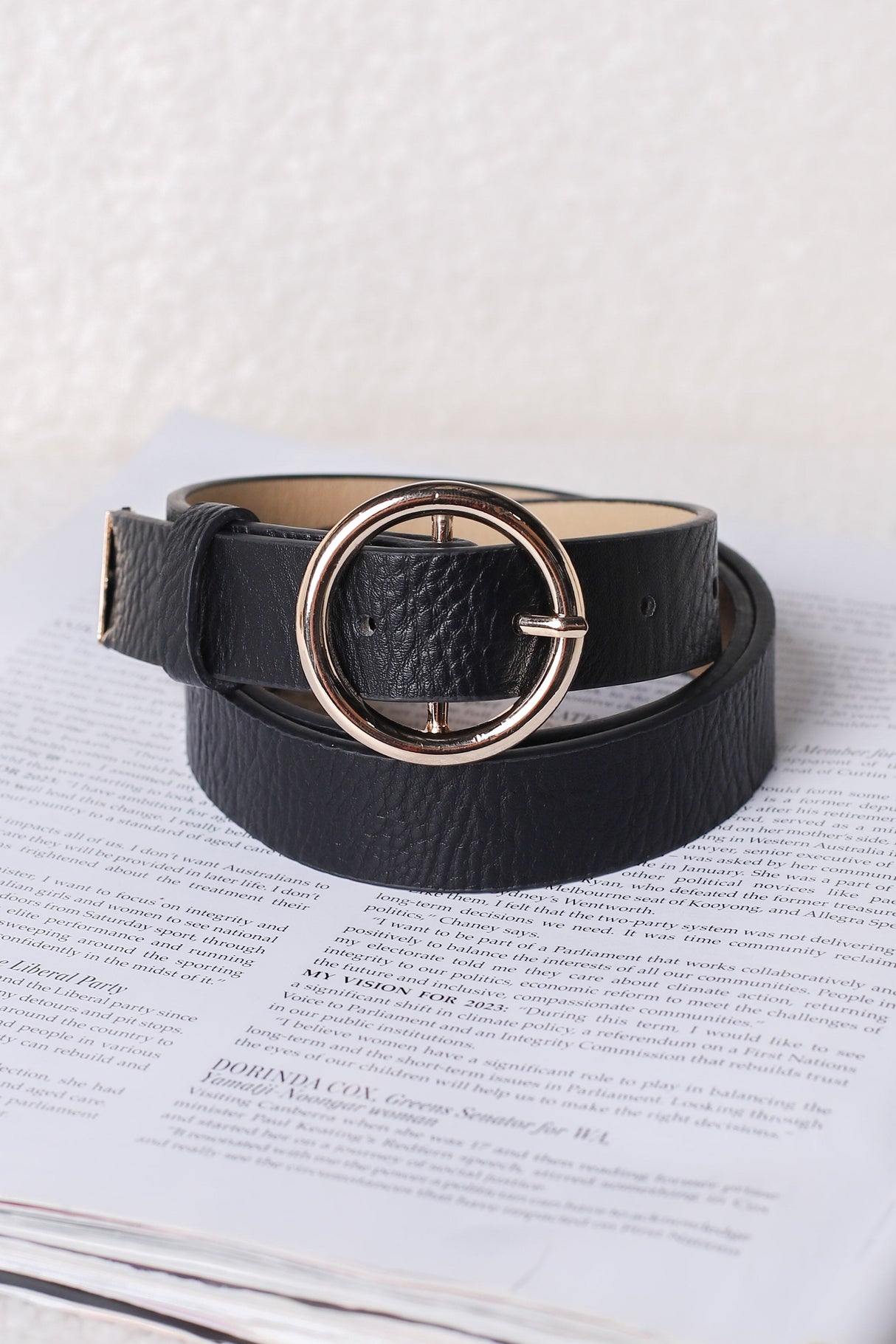Carly Belt - Black