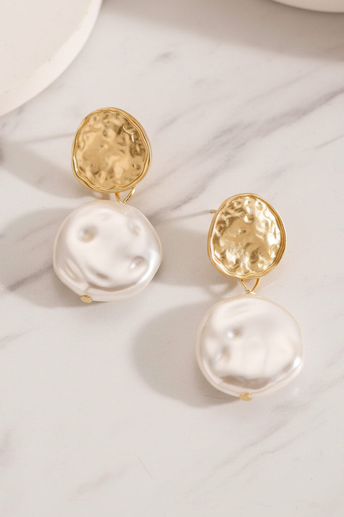 Cedar Earrings - Gold