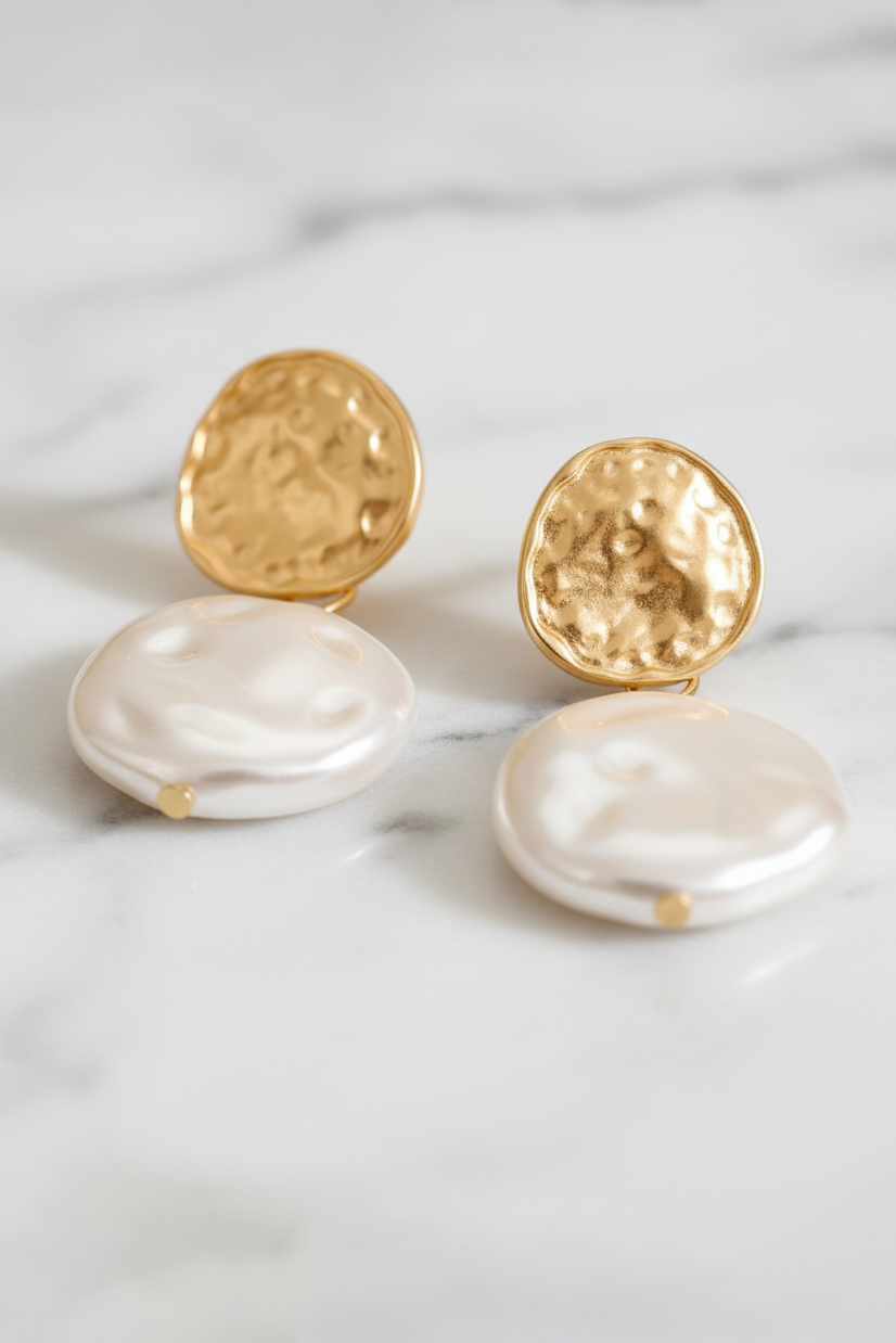 Cedar Earrings - Gold