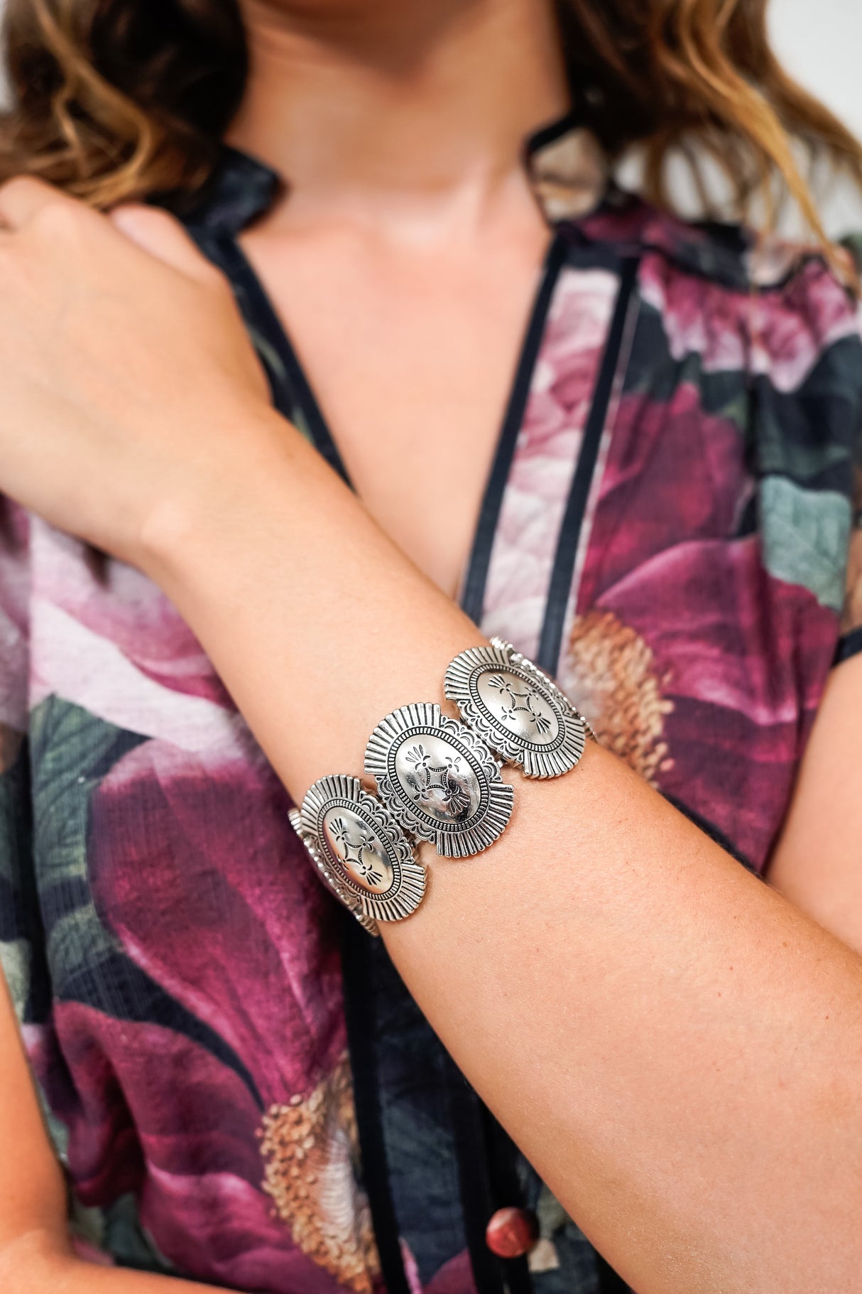 Chalamet Bracelet - Antique Silver