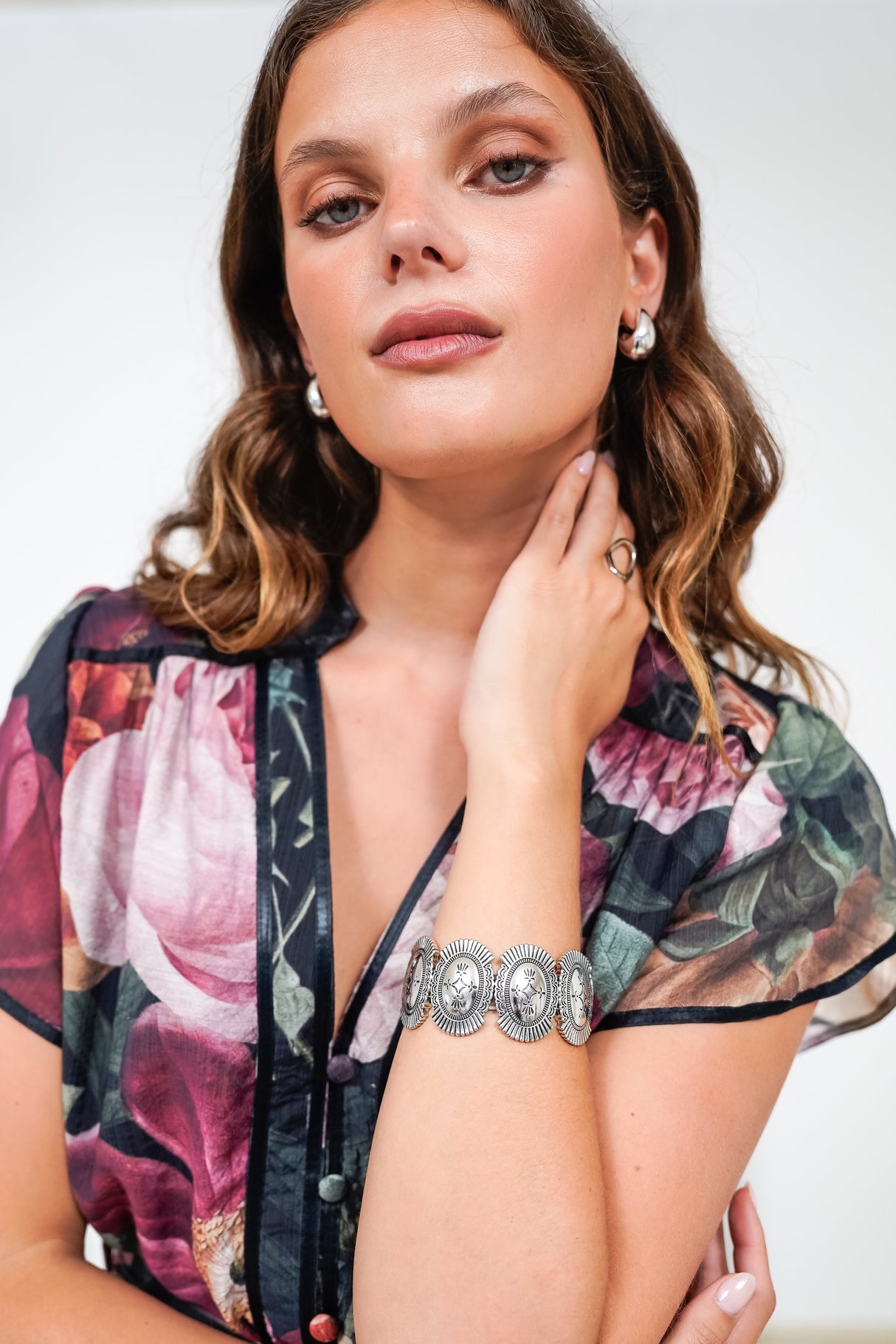 Chalamet Bracelet - Antique Silver