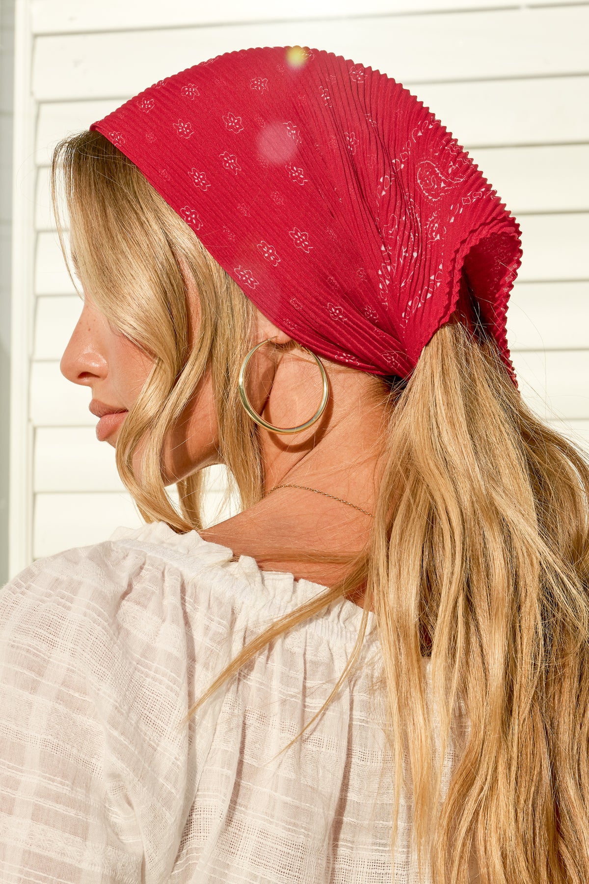 Chaser Headscarf - Red