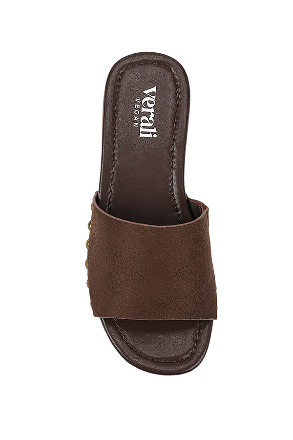 Chester Clogs - Chocolate Brown Micro