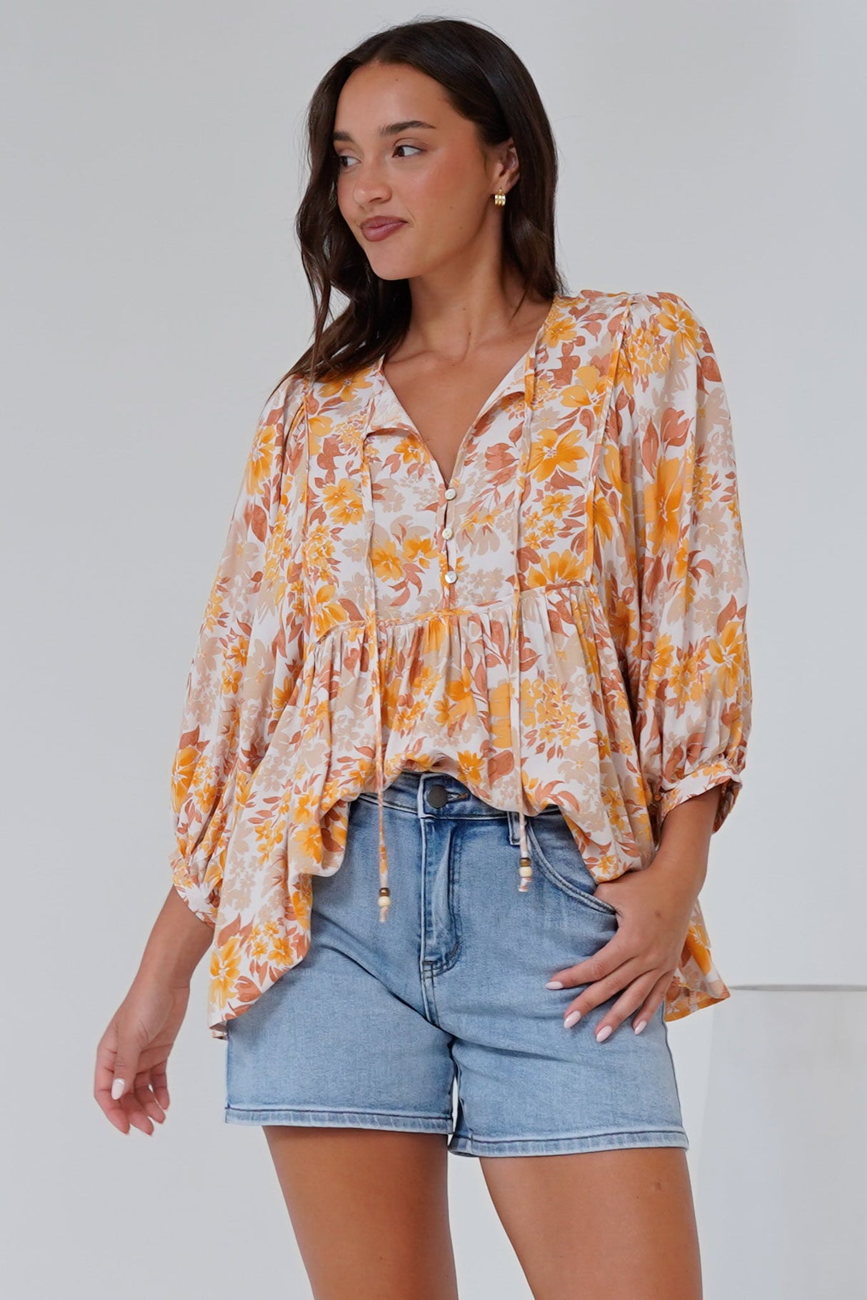 Chi Blouse - Favia Print