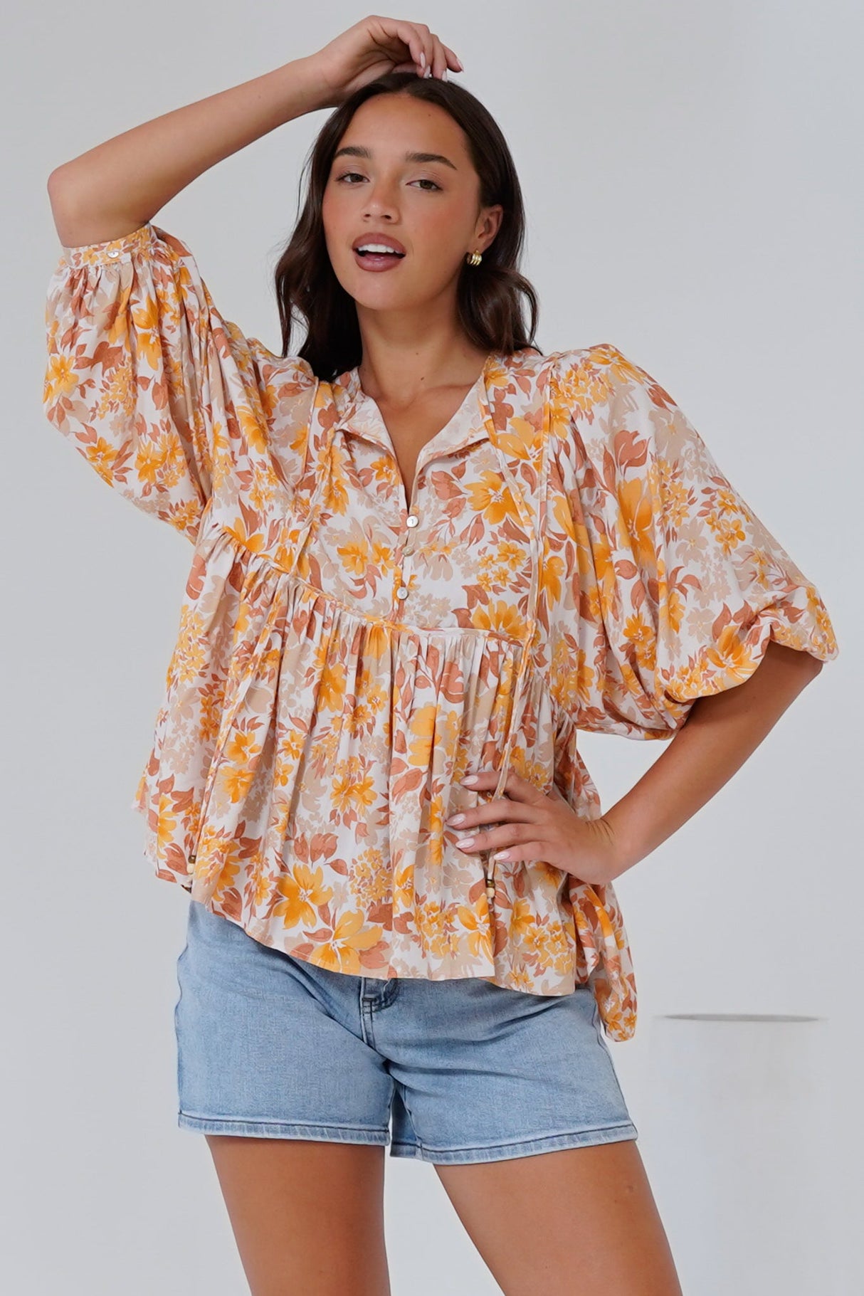 Chi Blouse - Favia Print