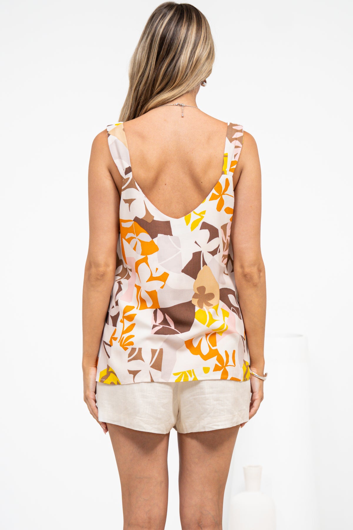 Connie Top - Kona Print