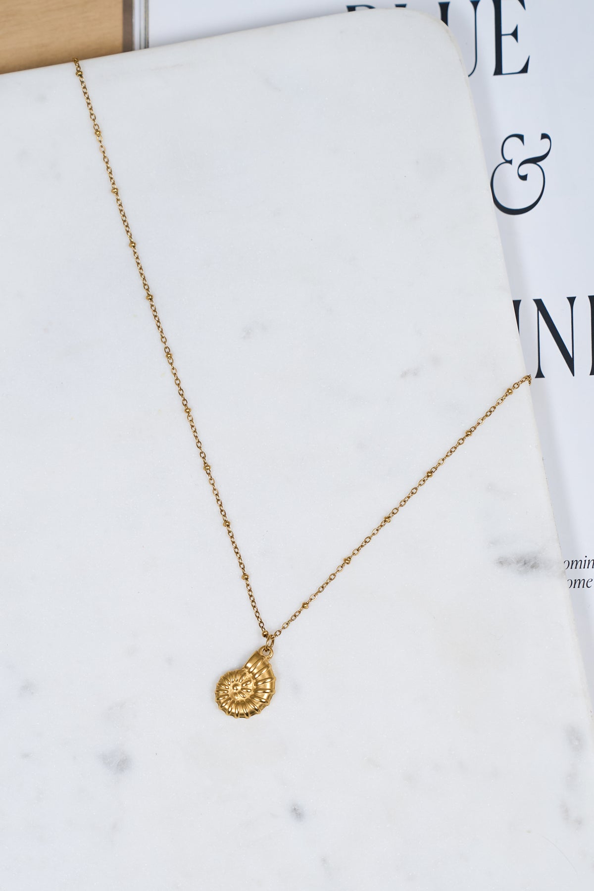 Cyprea Necklace - Gold