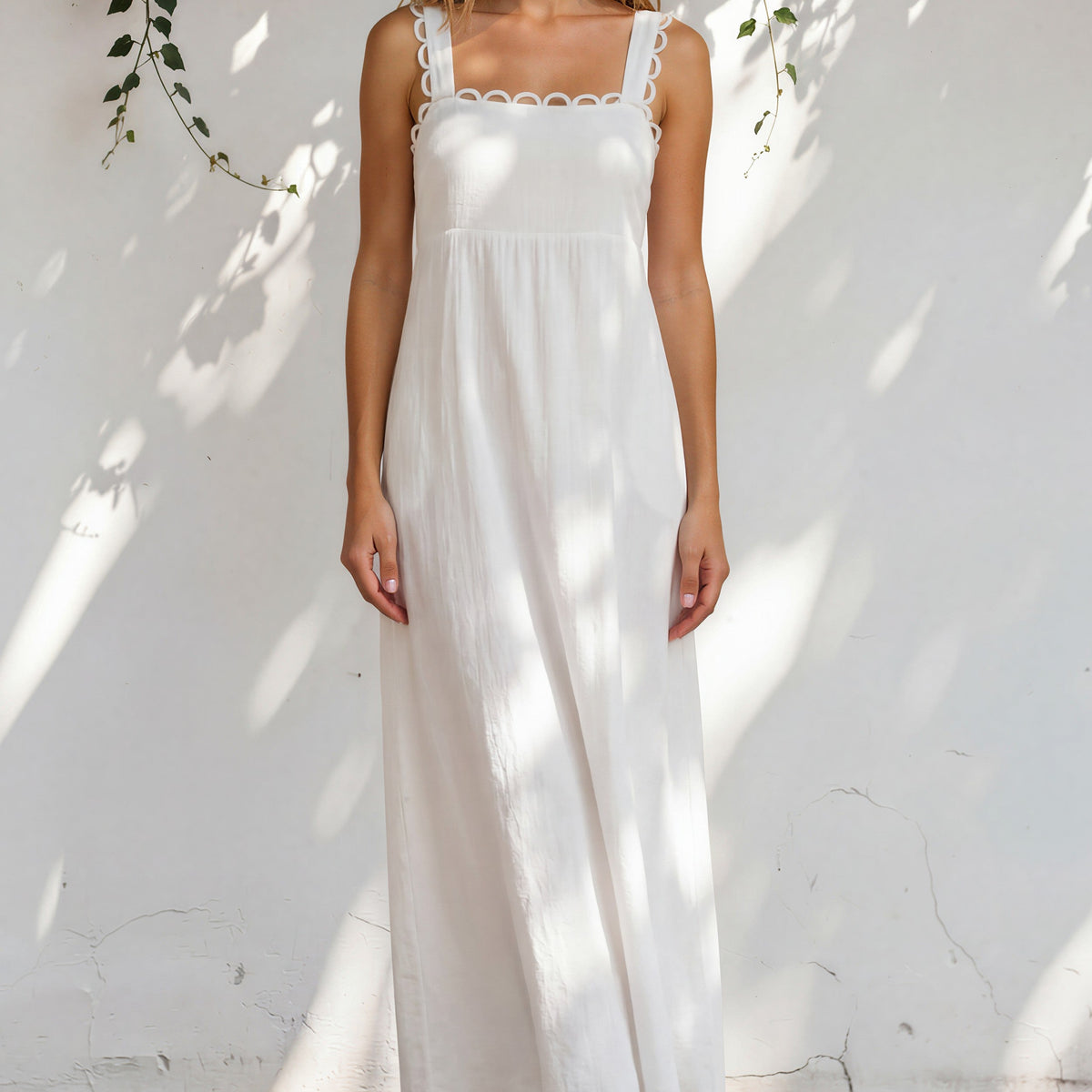 darla maxi dress Shop: Darla Midi Dress - White