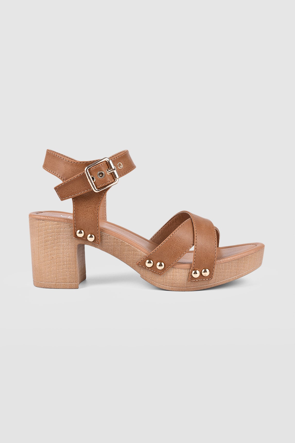 Lulu Clogs in Tan