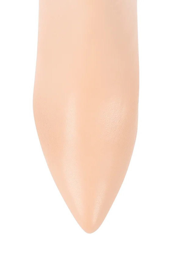 Max Stretch Ankle Boots -  Beige Stretch
