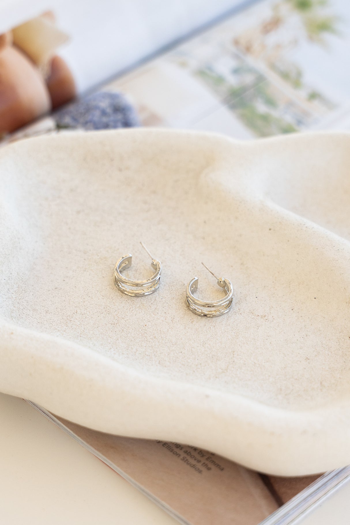 Romy Earrings - Silver