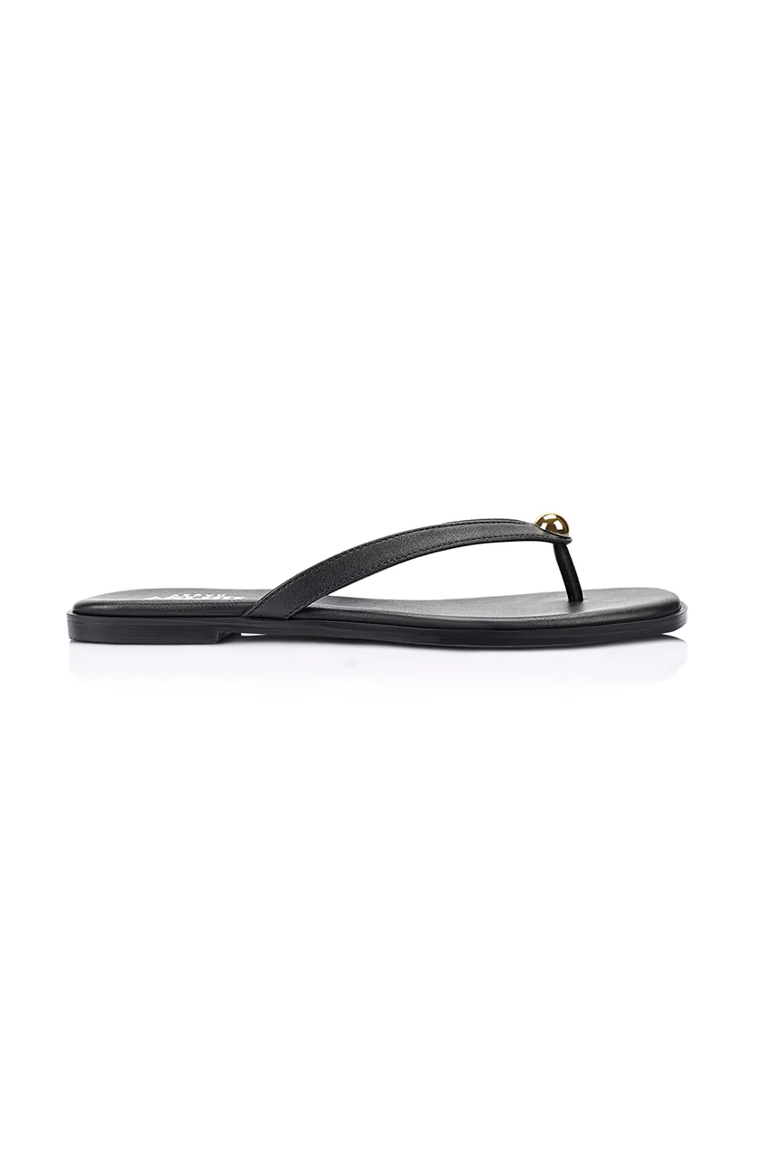 Sassy Casual Thongs - Black