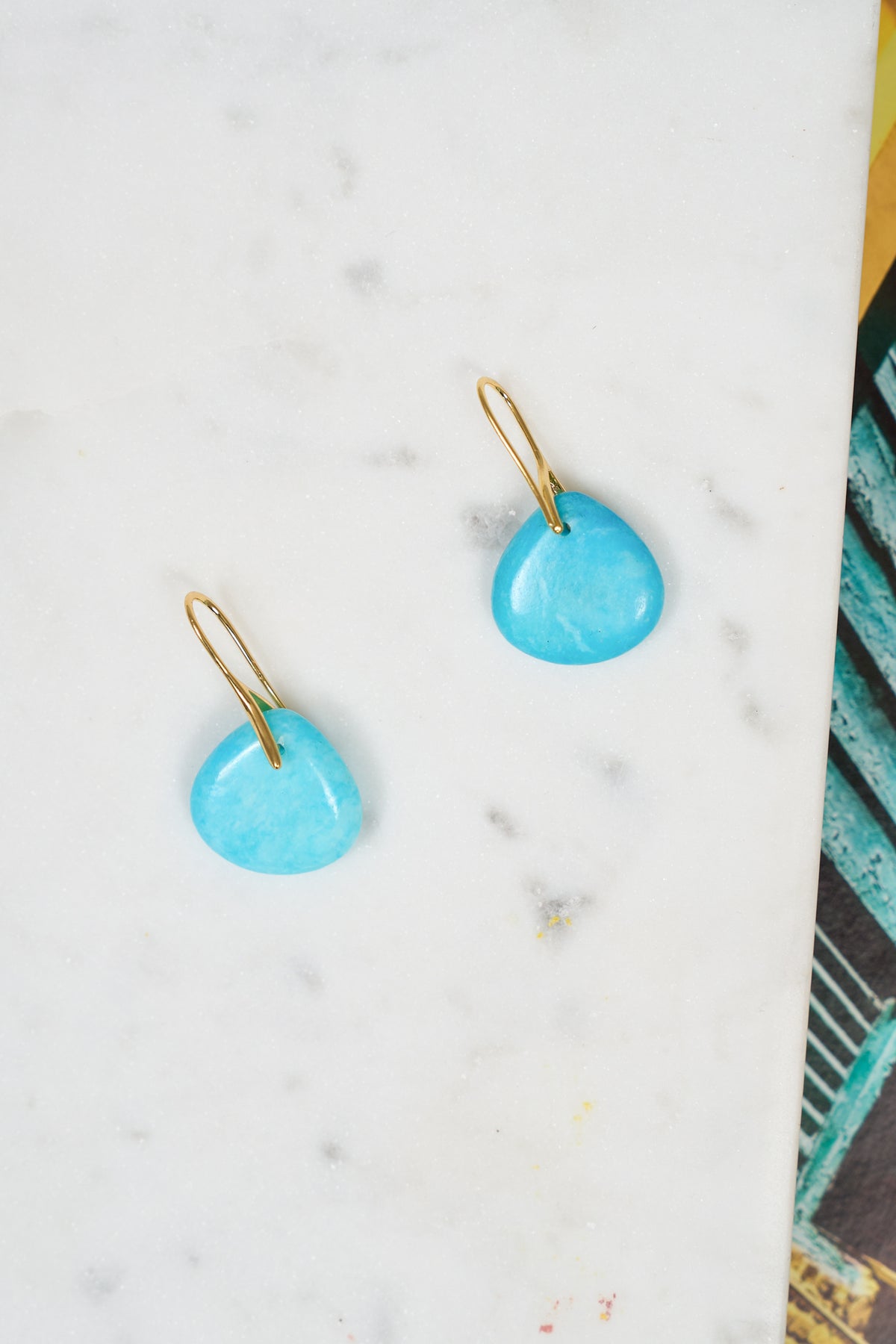 Teala Earrings - Turquoise