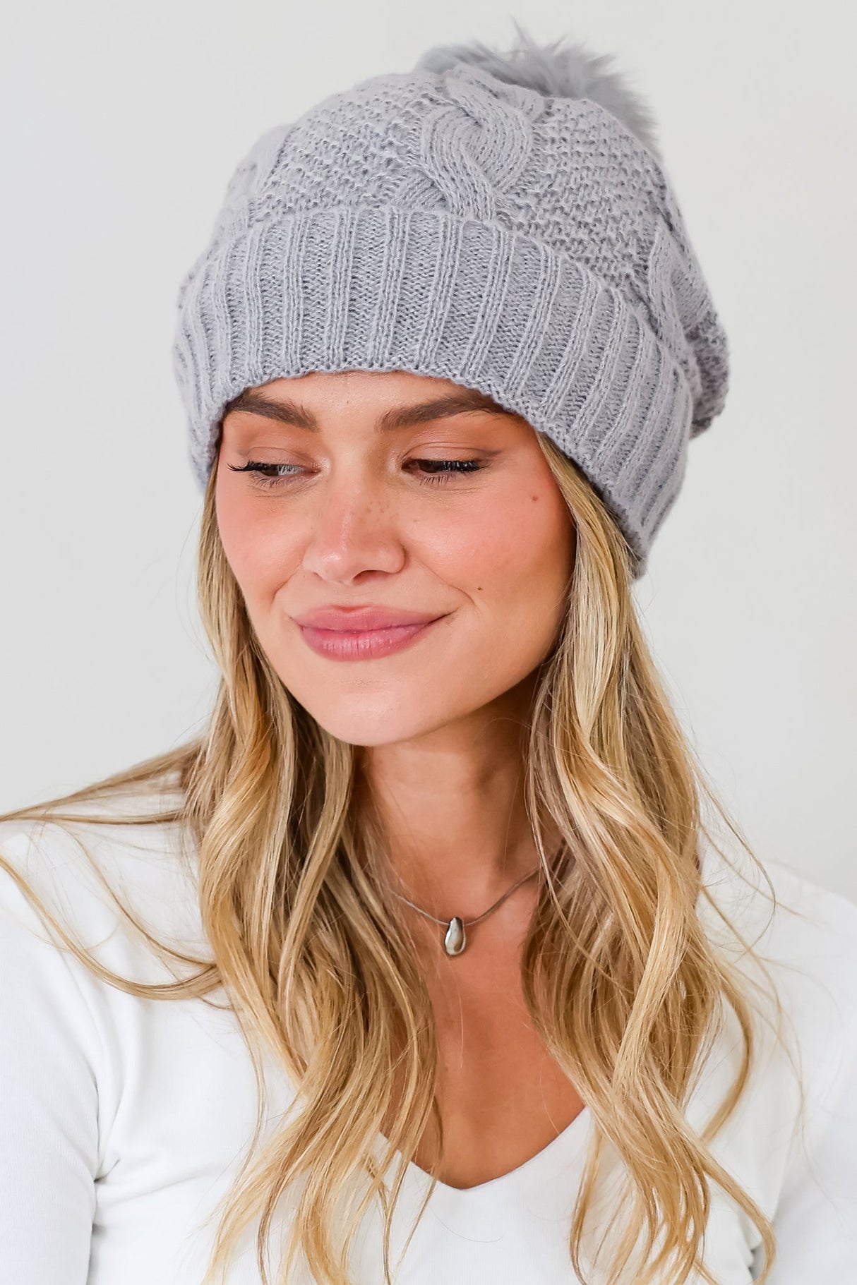 Yasmine Beanie - Grey