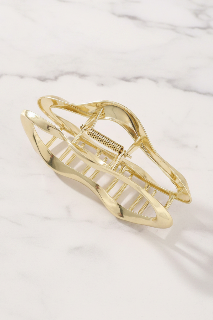 Lina Claw Clip - Gold