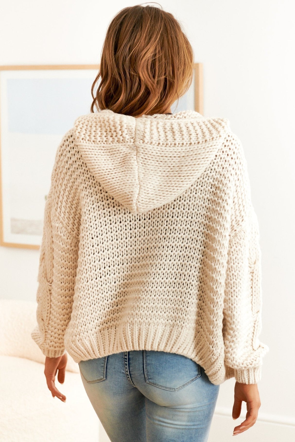 Salty Crush Maple Knit - Cream