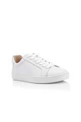 Monarch Leather Sneaker - White