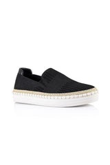 Queen Slip On Sneakers - Black