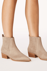 Ginny Ankle Boots - Light Taupe