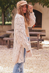 Jaase Honour Cardigan Cream