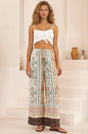 Model wearing Adelaide Pants in Lyla Print from Salty Crush