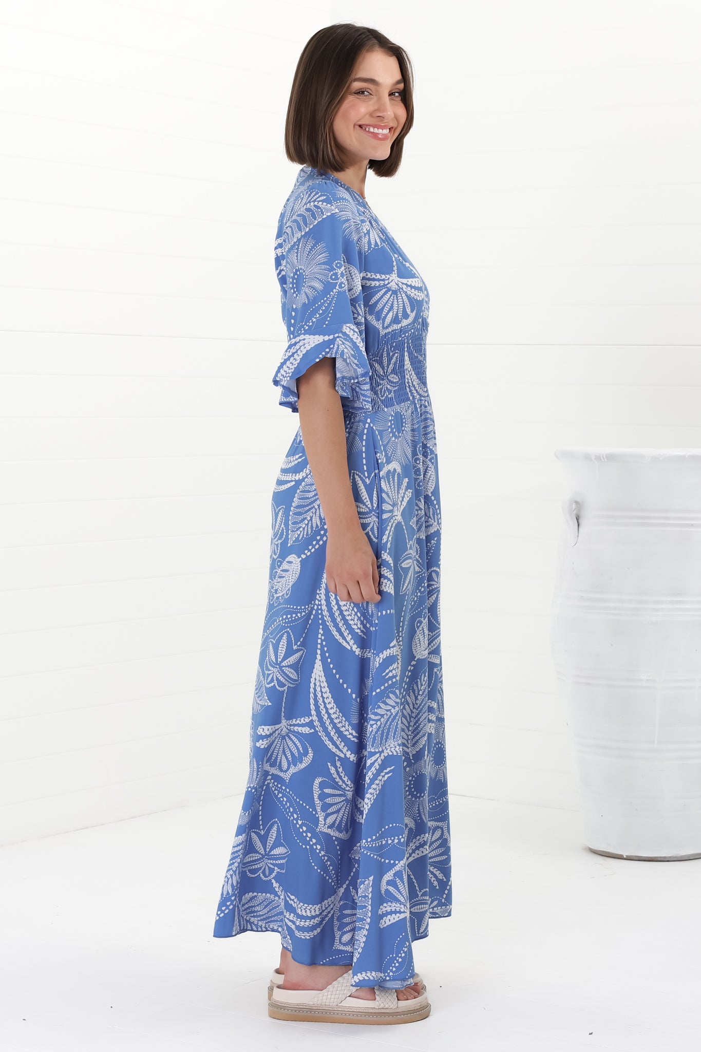 Alba print maxi dress hotsell