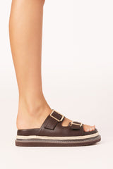 Alder Sandals - Chocolate