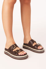 Alder Sandals - Chocolate