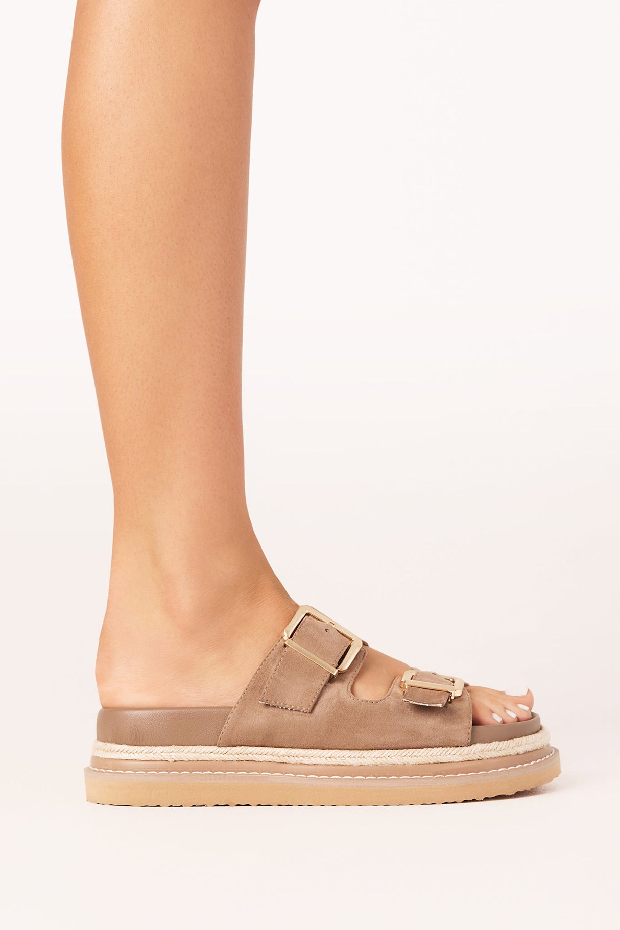 Alder Sandals - Fawn Suede