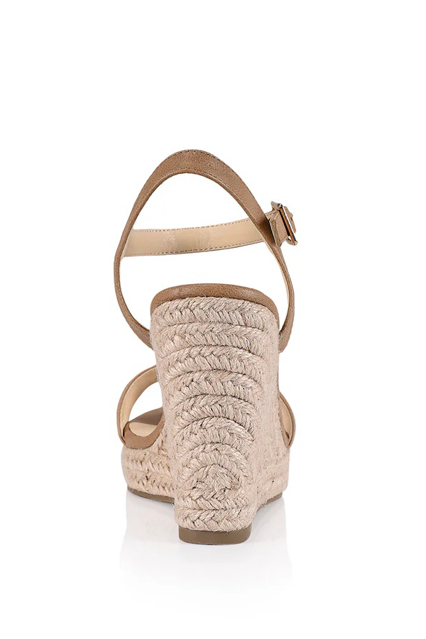 Amaya Rope Wedges - Biscuit Softee