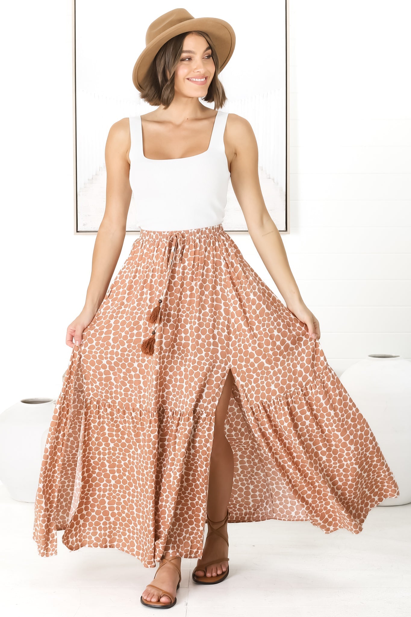 A line skirt rust hotsell