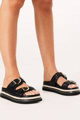 Anastasia Sandals - Black