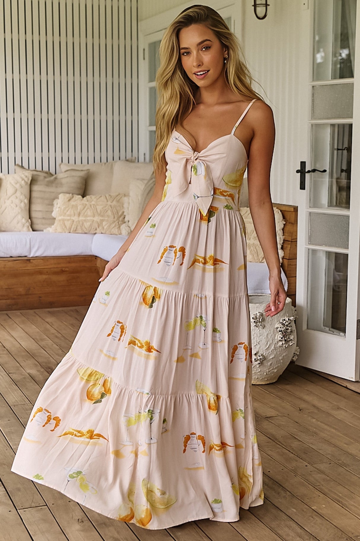 Bambi - Summer Spritz Maxi Dress