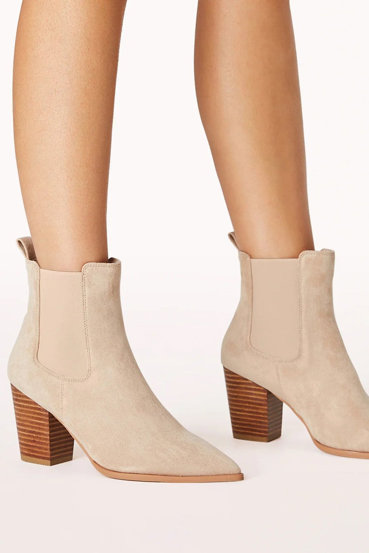 Baylor Boots - Biscuit Suede