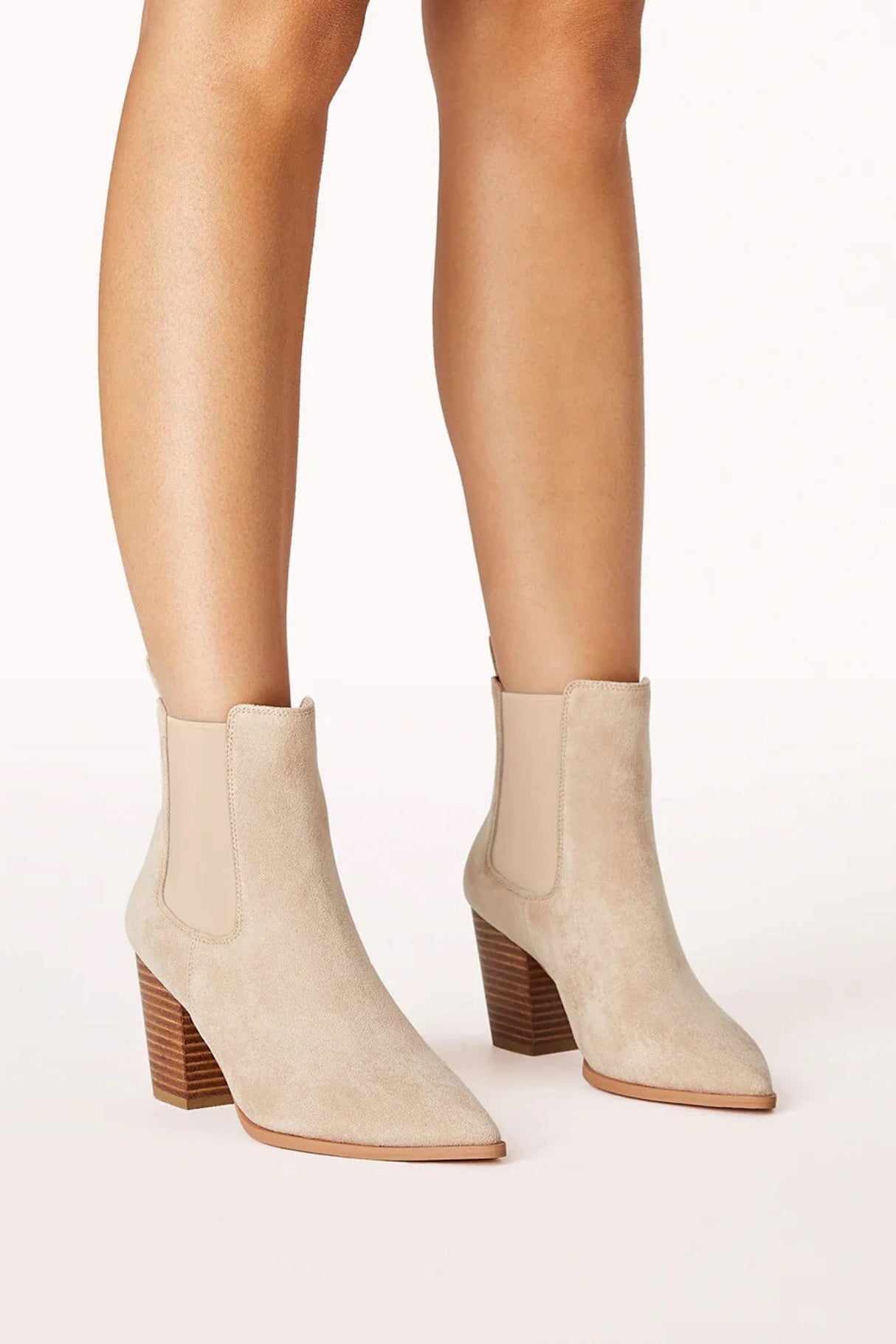 Baylor Boots - Biscuit Suede