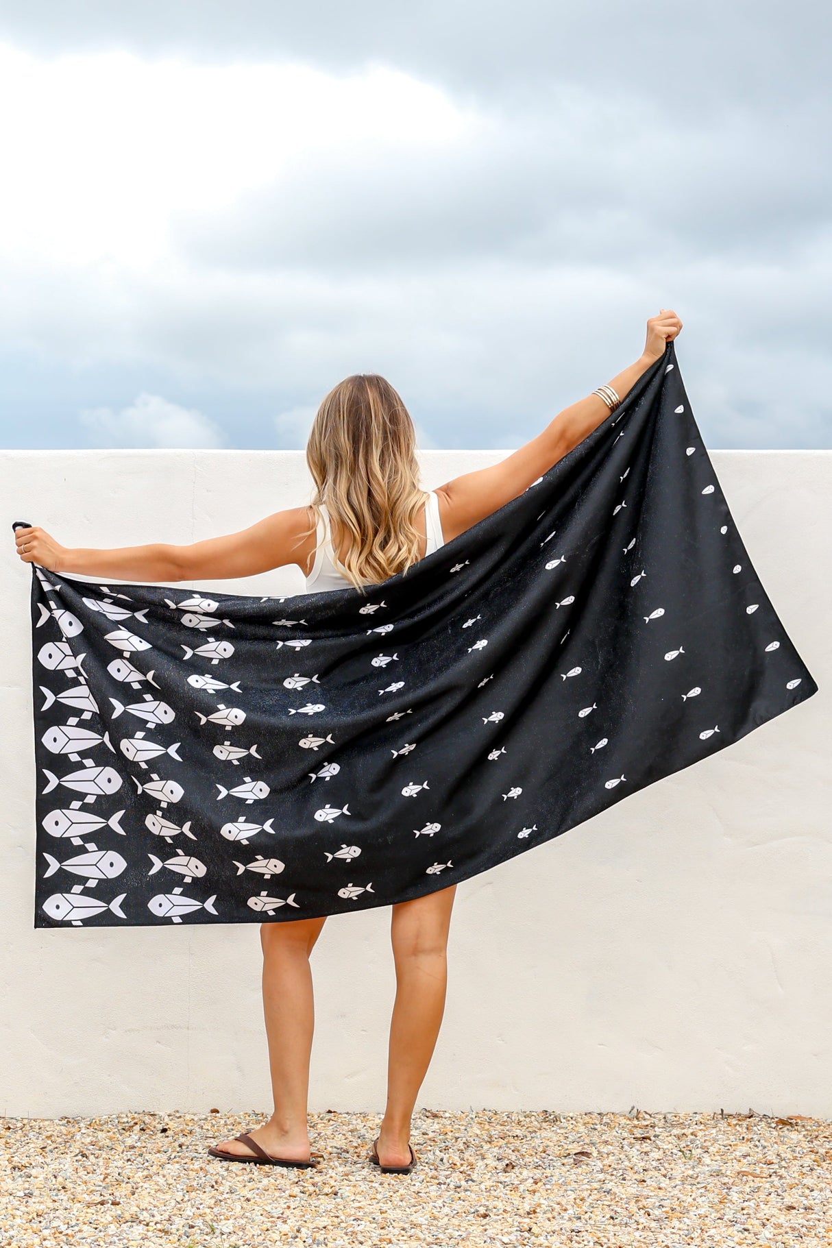 Beach Towel - Ariel Print