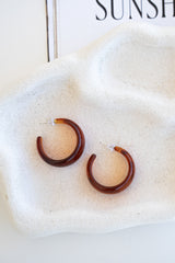 Bijou Earrings - Tortoiseshell