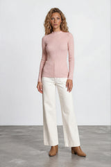 Cindy Wide Leg Jeans in White