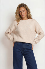 Jesse Jeans - High Waisted Wide Leg Jeans in Dark Denim