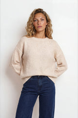 Jesse Jeans - High Waisted Wide Leg Jeans in Dark Denim