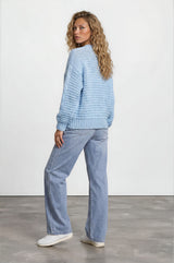 Kash Jeans - Relaxed Mid Rise Mum Jeans in Light Denim