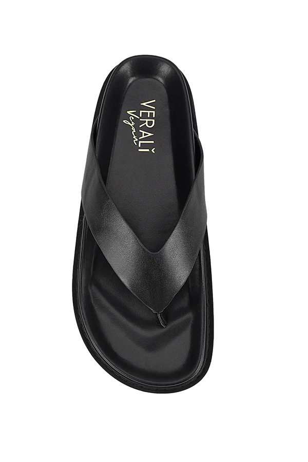 Bridget Foodbed Slides - Black