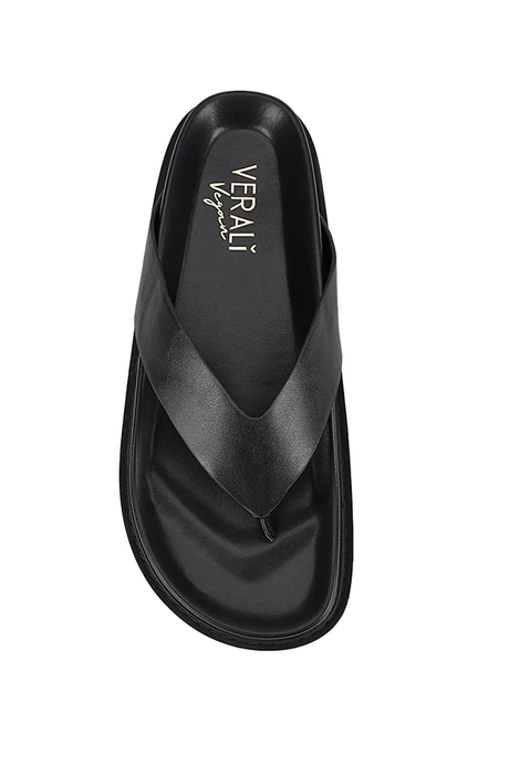 Bridget Foodbed Slides - Black