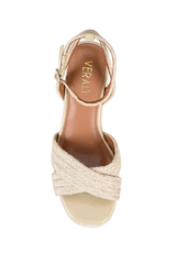 Callie Rope Wedges - Natural Rope