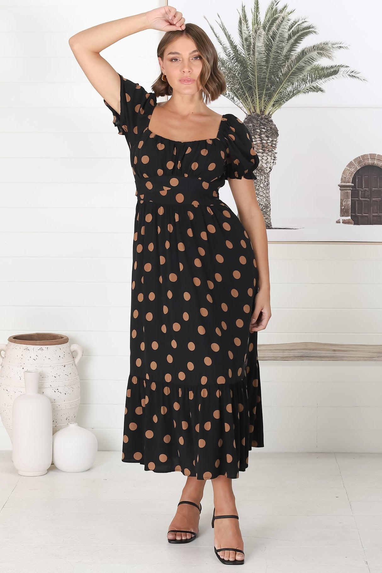 Celie - Mahony Midi Dress