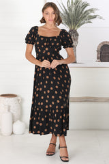 Celie - Mahony Midi Dress